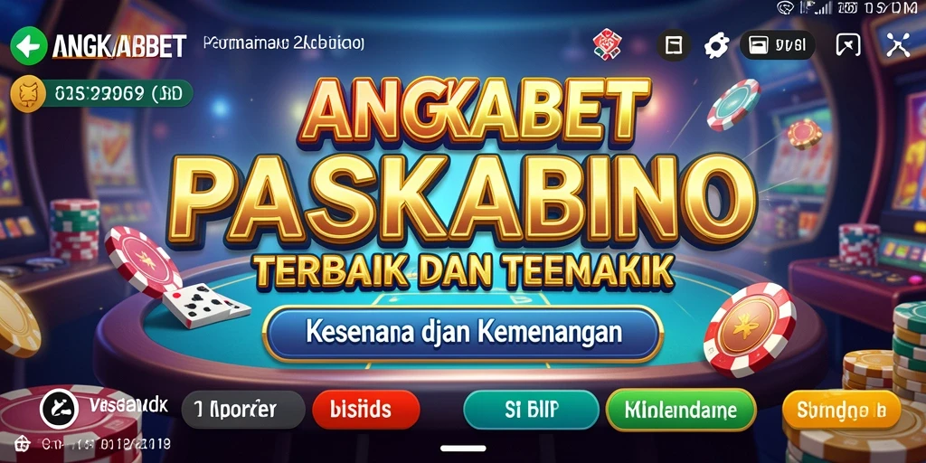 Tampilan menarik dan gameplay seru di ANGKABET.