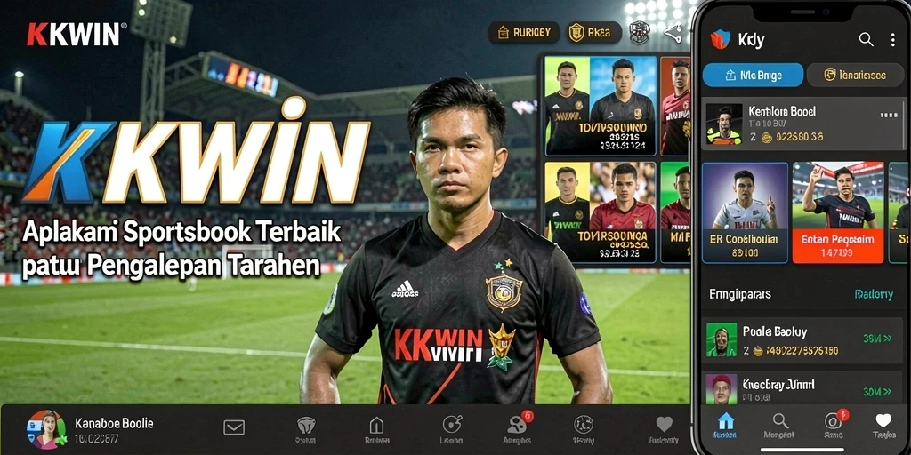 Tampilan gameplay Sportsbook KKWIN dengan berbagai opsi taruhan.