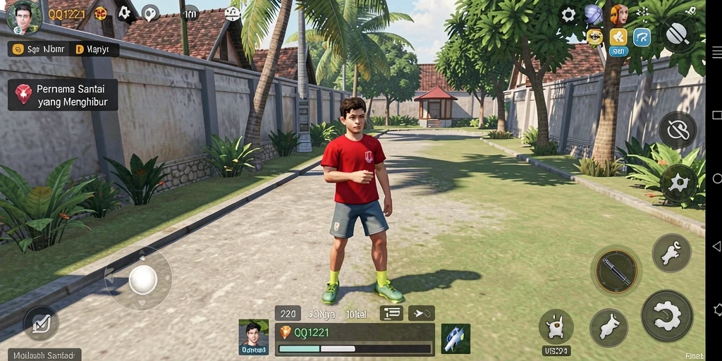 Tampilan gameplay menarik dalam QQ1221 yang menampilkan keseruan permainan.