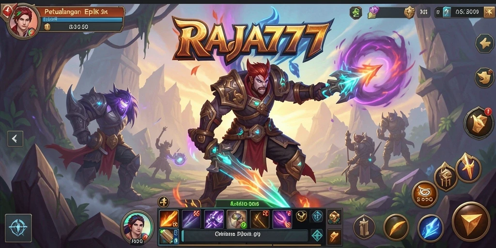 Screenshot gameplay RAJA777 menunjukkan aksi seru dan tantangan di dunia ARPG.