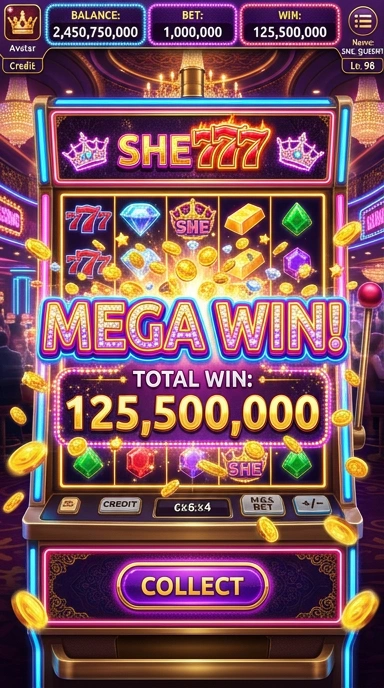 Berbagai kategori aplikasi yang tersedia di she777.